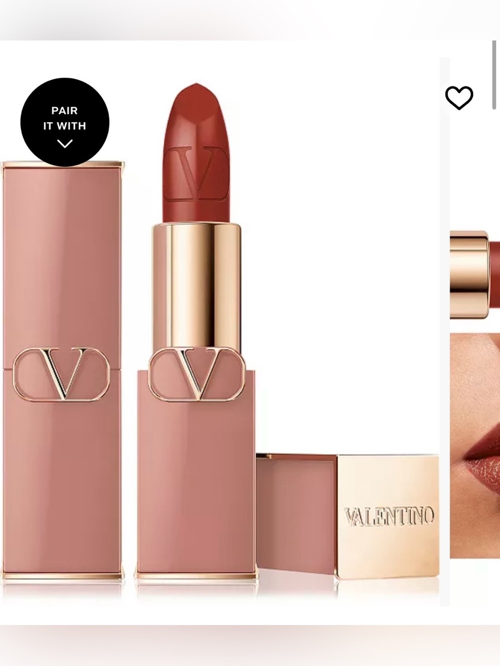 Valentino Lipstick Flirty Nude